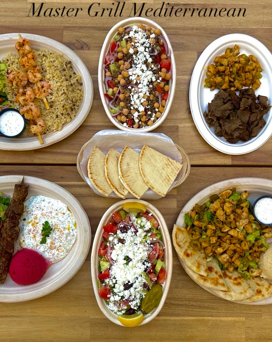 Mediterranean restaurant interior